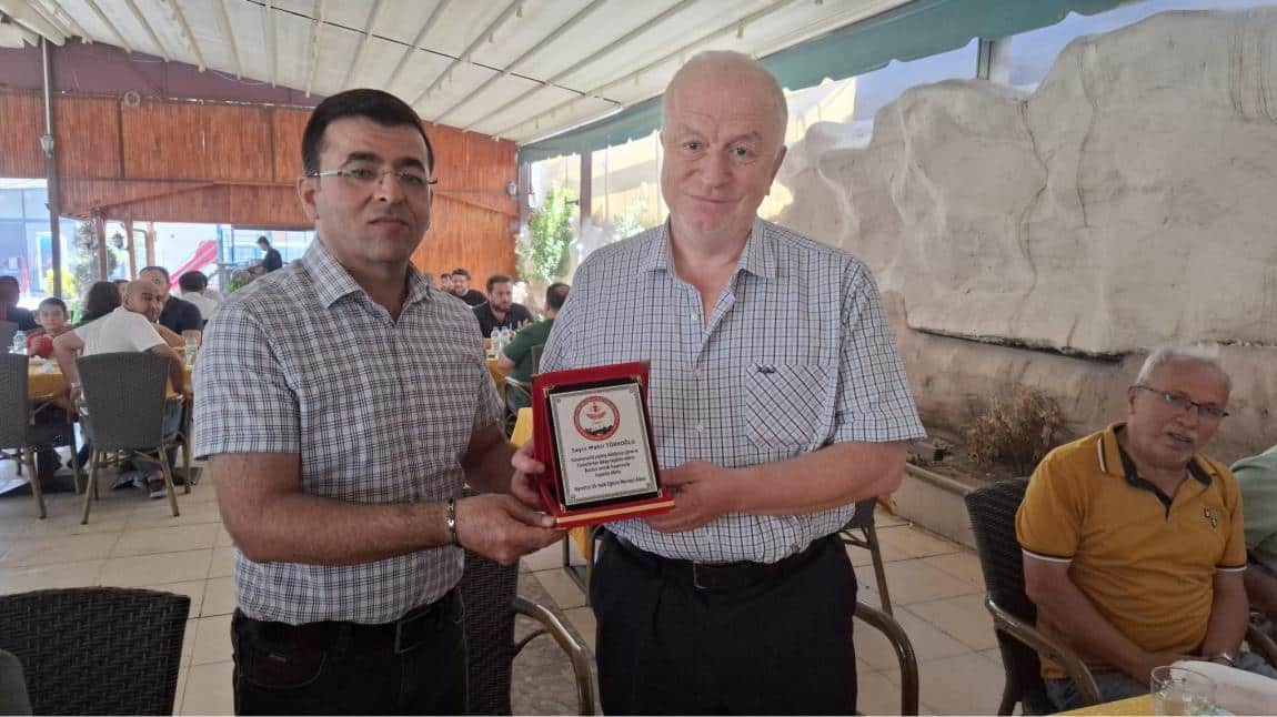Müdür Yardımcımız Sayın Mahir Türkoğlu'na Veda... 